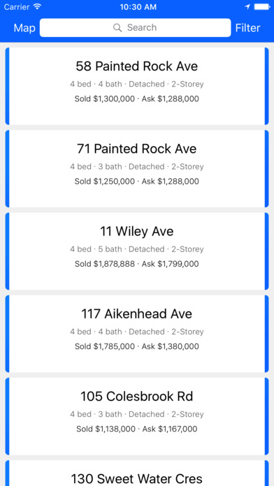 Blue Pages - Real Estate Search screenshot 2