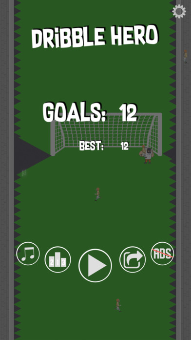 Dribble Hero - Endless Score Soccer Goal Game screenshot 3