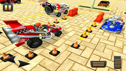Toon Car Parking Adventures 3D screenshot 4