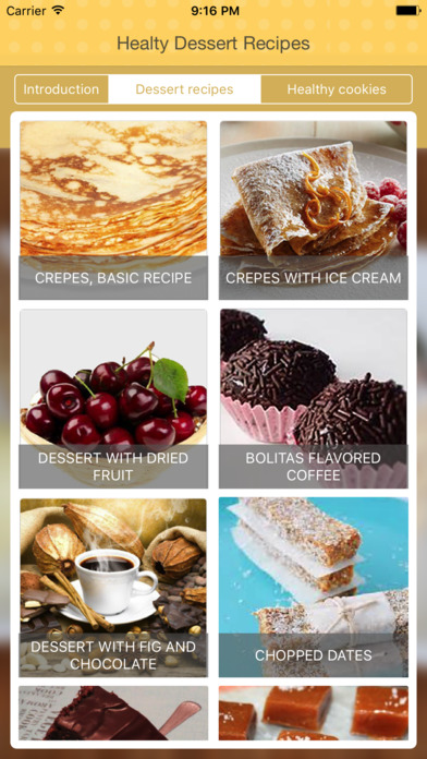 Healthy Dessert Recipes screenshot 3