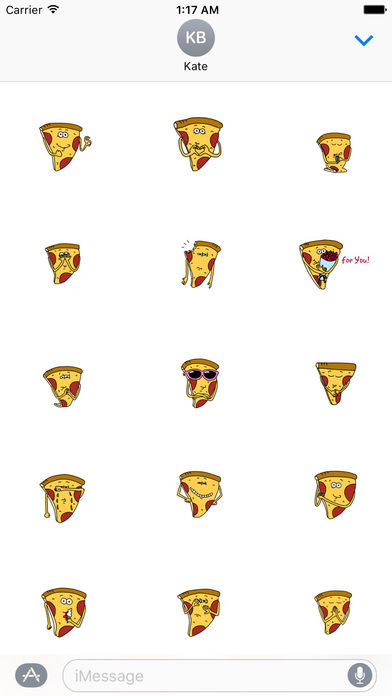 Pizzamoji - Life of Pizza Sticker screenshot 2