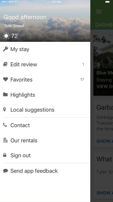 Homebase Vacation Rentals screenshot 2