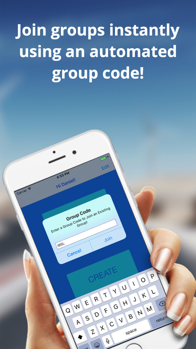 Group Vision: Location Sharing with Friends! screenshot 2