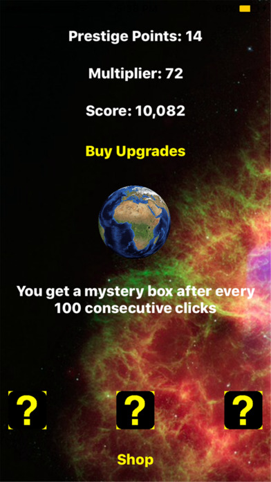 Space Conqueror: A Game of Clicks and Strategy screenshot 2
