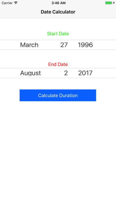 Date Calculator + screenshot 2