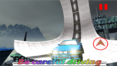 Enjoyable Space Car Stunts on Dangerous Roads screenshot 2