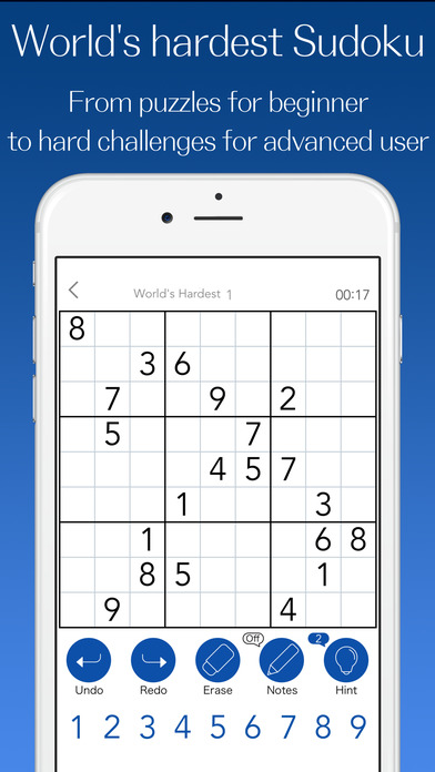 Classic Sudoku - Puzzle Game screenshot 2