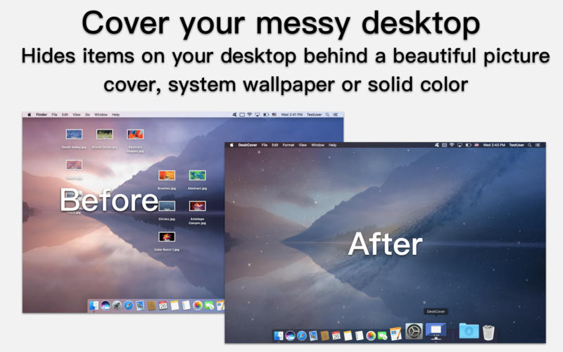 DeskCover for Mac 1.2.4 破解版 - 凸显应用程序