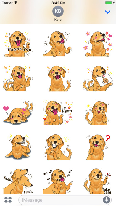 Golden The Dog Stickers screenshot 3