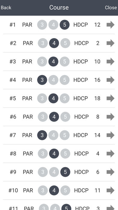 Duran Golf Course App screenshot 2