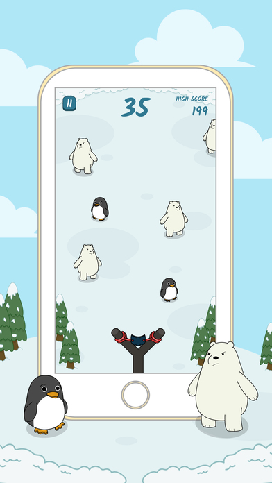 Penguins & Polar Bears - Arcade Shooter Mini game screenshot 4