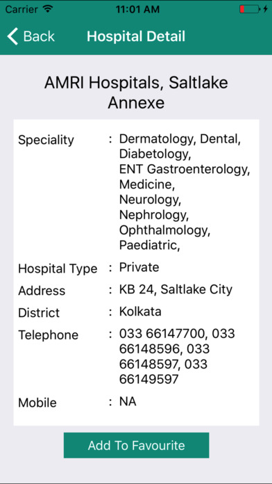India Hospital Finder screenshot 3