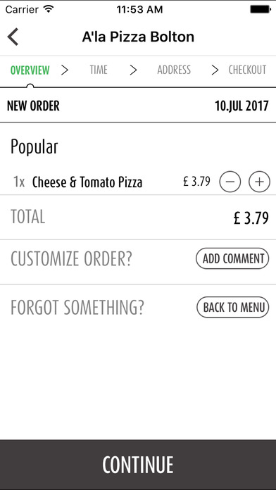 A'la Pizza Bolton screenshot 2