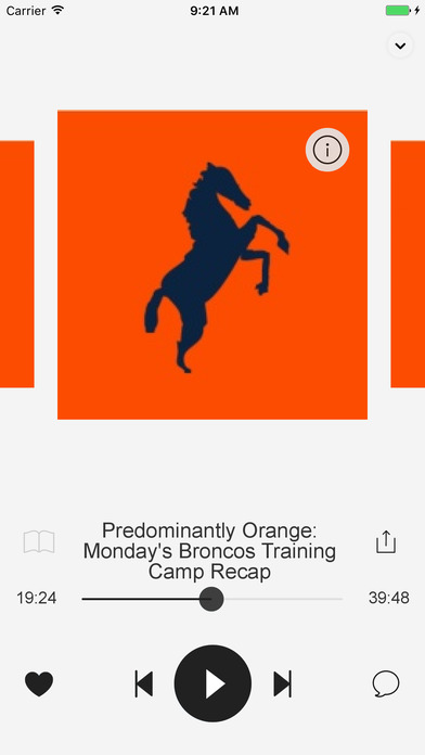 Predominantly Orange Podcast screenshot 3