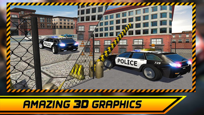 Real Police Car Parking Simulator 3D Game screenshot 2