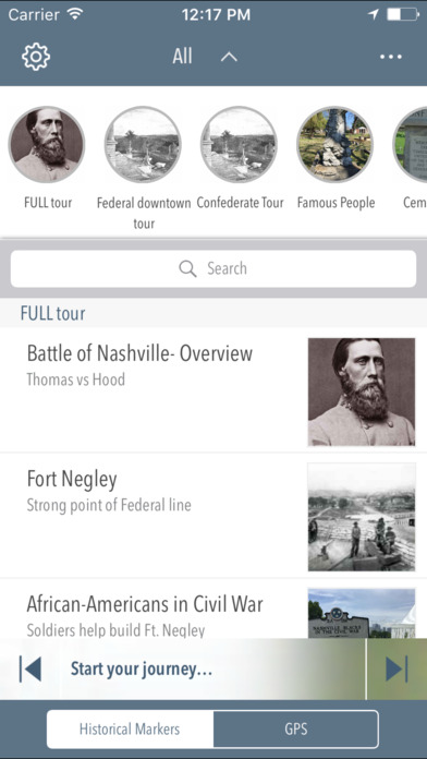 Battle of Nashville Driving Tour screenshot 2