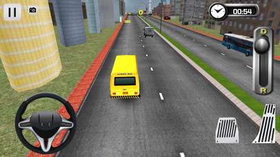 City School Bus Kids Transport 3D screenshot 4