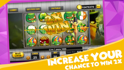 Royal Irish Slots Casino Game screenshot 4