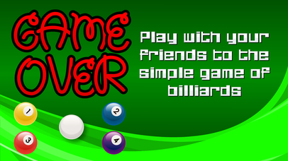 Billiard Pool Simple Game screenshot 2
