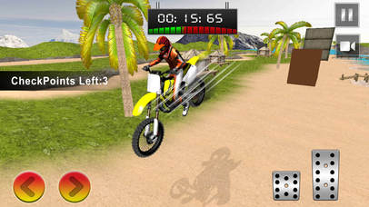 Beach Moto Bike Stunts screenshot 2