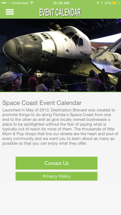 Space Coast Event Calendar screenshot 2