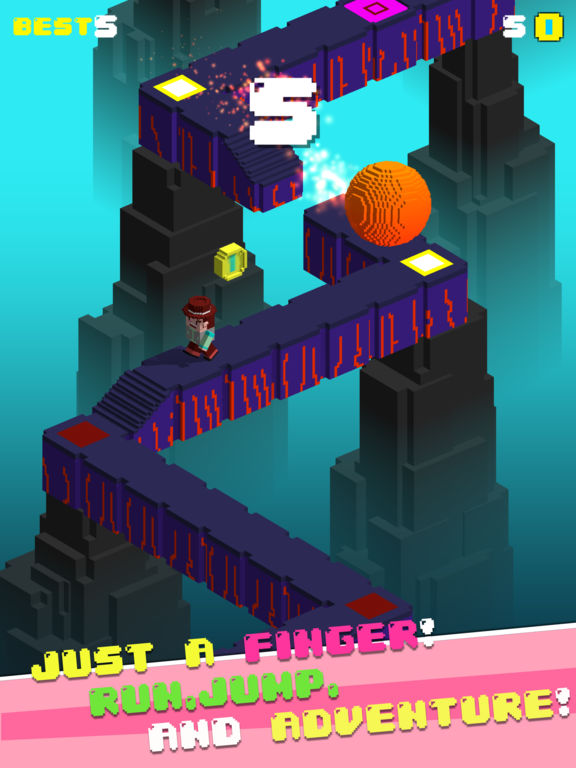 Temple Escape: Runner & Racing Pixel screenshot 5