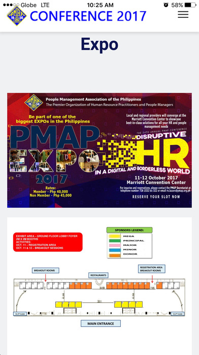 PMAP Conference App screenshot 3