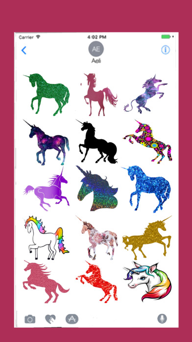 Unicorn Stickers For iMessages screenshot 3