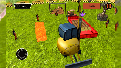 Log Transporter Tractor - 3D Crane Driver screenshot 4