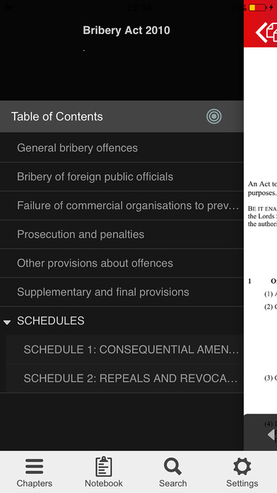 Bribery Act 2010 - UK screenshot 2