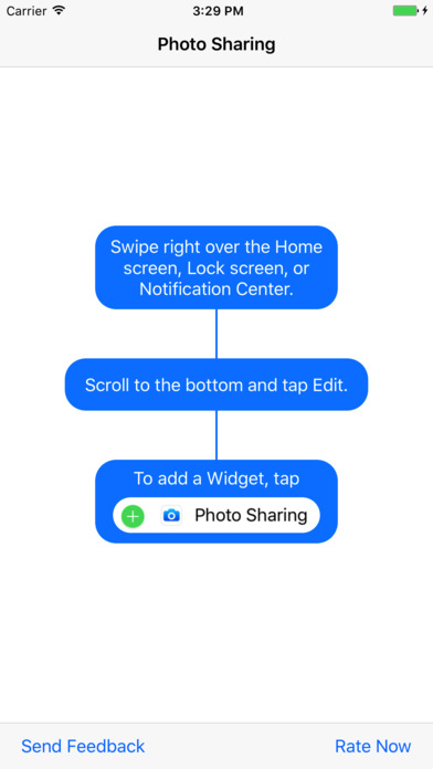 Widget for Messenger - Photo Sharing screenshot 3