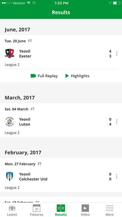 Yeovil Town Official App screenshot 3