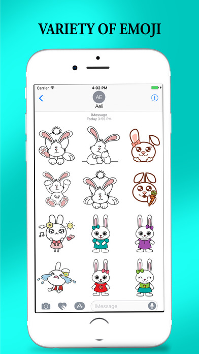 Bunny Cat Stickers screenshot 3