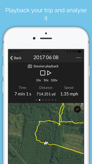 Wheelchair Tracker (Sports & General Tracking) screenshot 3