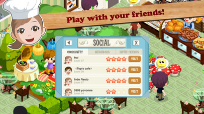 Screenshots of Restaurant Story for iPhone