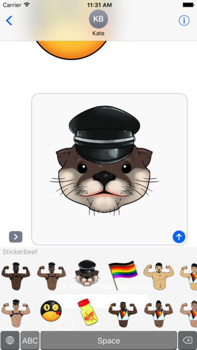 Stickerbeef : LGBTQ, BDSM emoji and stickers screenshot 3