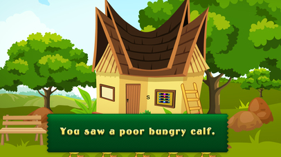 Cute Calf Escape Games - start a brain challenge screenshot 3