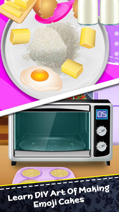 The Emoji Cake Maker Game! DIY Latest Cooking Game screenshot 3