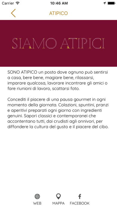 Atipico Bar Vineria Social screenshot 3