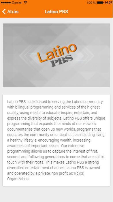 Latino PBS screenshot 3