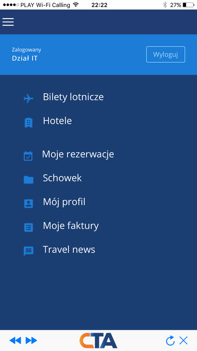 Corporate Travel Assistant screenshot 2