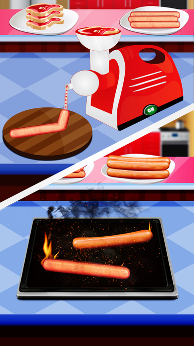 Hot Dog Maker 2017 – Fast Food Cooking Games Delux screenshot 2