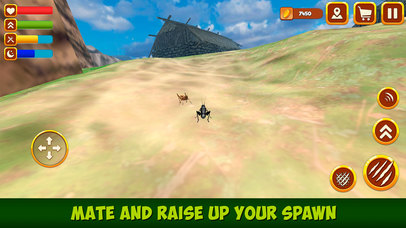 Grasshopper Insect Life Simulator 3D screenshot 4