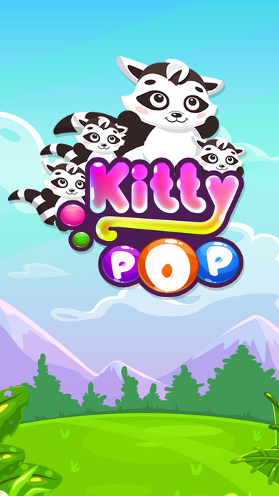 Panda Kitty pop: Bubble shooter Puzzle rescue game screenshot 4