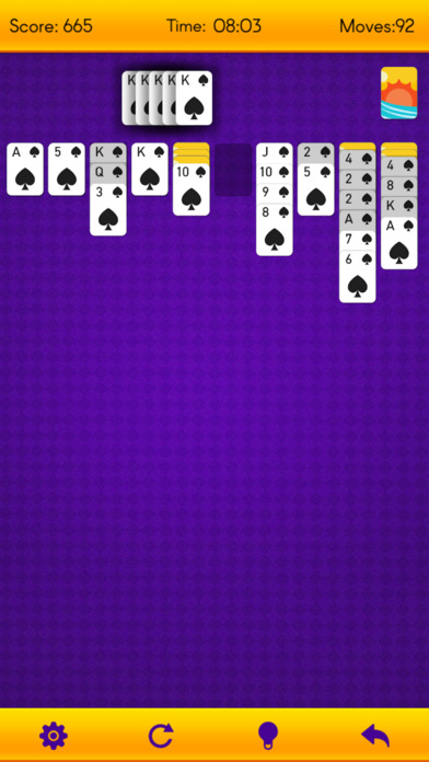 Spider Solitaire - Classic Spider Card Game screenshot 3