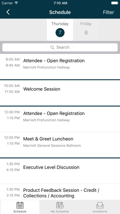 Cargas Systems Events screenshot 3
