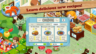 Screenshots of Restaurant Story for iPhone