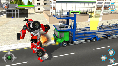American Bike Superheros - Robot Transporter Truck screenshot 2