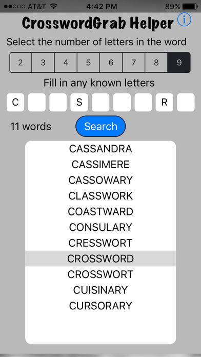 CrosswordGrab Helper screenshot 3