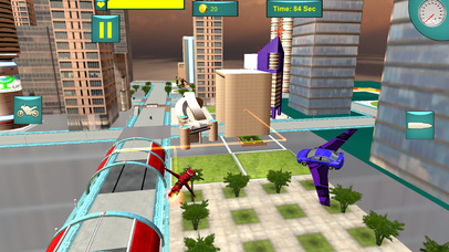 Real Flying Bike Robot Wars screenshot 4